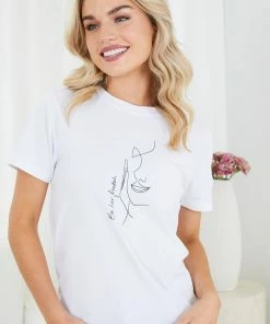 Worldchine Be Hers Freedom Top - White