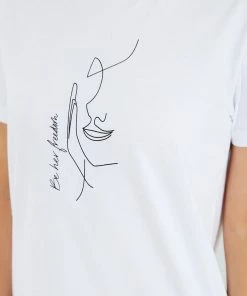 Worldchine Be Hers Freedom Top - White 15 Worldchine Be Hers Freedom Top - White