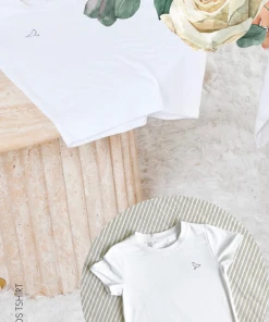 Worldchine Be Hers Kids Top - White 7 Worldchine Be Hers Kids Top - White