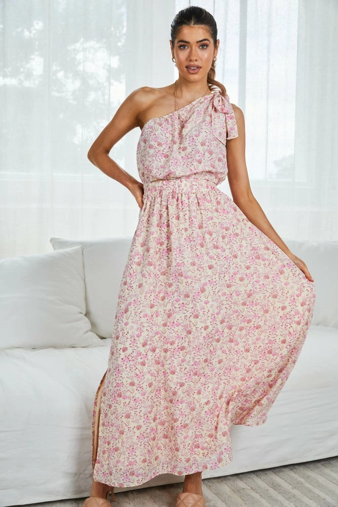 Pink Diamond Belen Top - Pink Floral CLOTHING 5 Pink Diamond Belen Top - Pink Floral CLOTHING