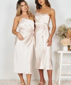 Esther Luxe DRESSES Bellerose Dress - Champagne