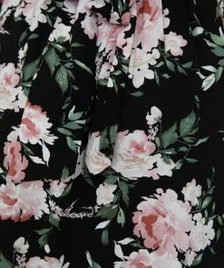 Pink Diamond DRESSES Bernardita Dress - Black Floral 11 Pink Diamond DRESSES Bernardita Dress - Black Floral