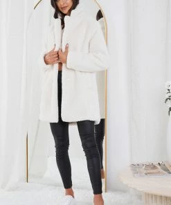 Pink Diamond Jackets & Coats Bernie Jacket - Ivory 13 Pink Diamond Jackets & Coats Bernie Jacket - Ivory