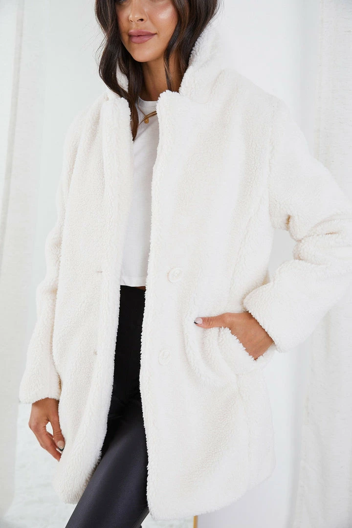 Pink Diamond Jackets & Coats Bernie Jacket - Ivory 6 Pink Diamond Jackets & Coats Bernie Jacket - Ivory