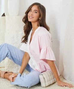 Miracle Fashion Blanchette Top - Multi Tops 14 Miracle Fashion Blanchette Top - Multi Tops