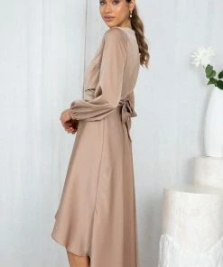 Esther Luxe Bryleigh Dress - Mocha DRESSES