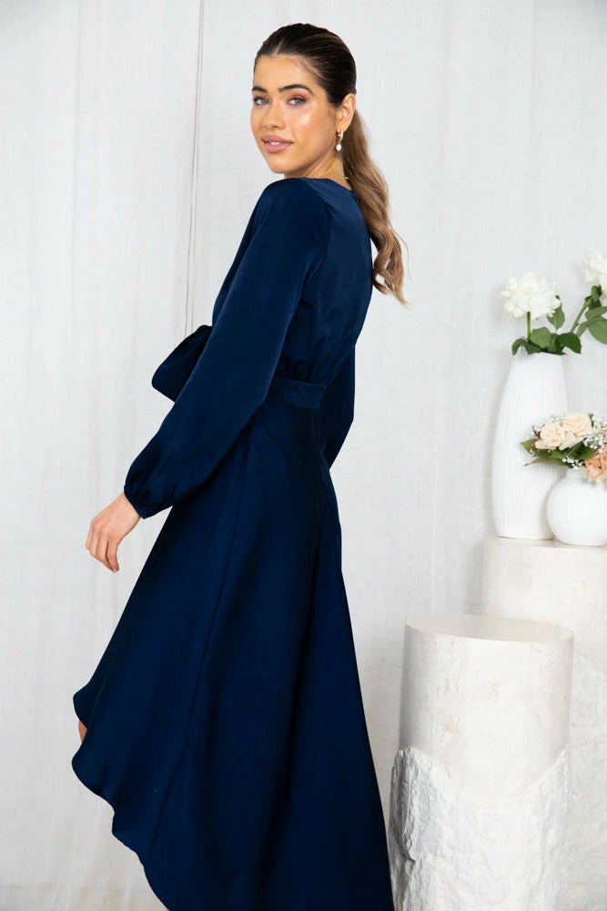 Esther Luxe DRESSES Bryleigh Dress - Navy 5 Esther Luxe DRESSES Bryleigh Dress - Navy