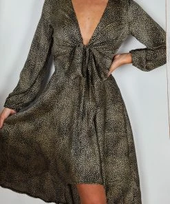 Sunny Girl DRESSES Bryleigh Dress - Olive Print