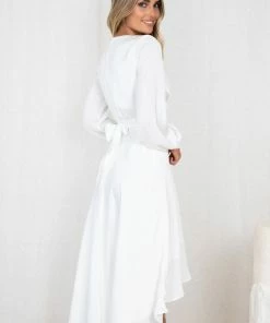 Esther Luxe Bryleigh Dress - White