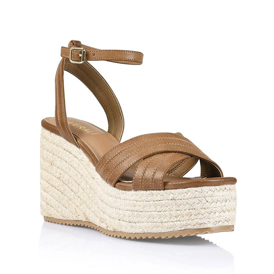 Verali Footwear Callie Rope Wedges - Tan Softee 3 Verali Footwear Callie Rope Wedges - Tan Softee