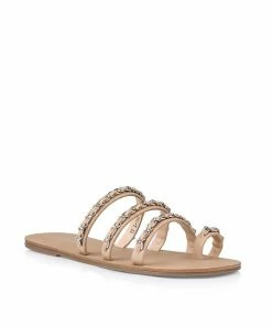 Verali Footwear Cindy Slides - Nude