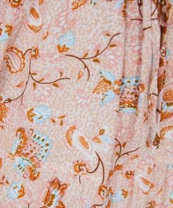 HQ Fashion Cadena Dress - Peach Print DRESSES 13 HQ Fashion Cadena Dress - Peach Print DRESSES