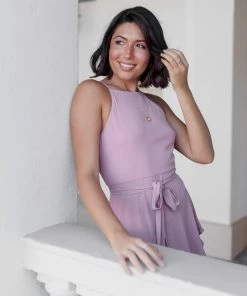 Esther Luxe Cadence Dress - Blush DRESSES