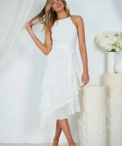 Esther Luxe DRESSES Cadence Dress - Ivory 10 Esther Luxe DRESSES Cadence Dress - Ivory