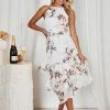 Style State Cadence Dress - White Print