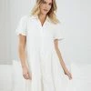 Miracle Fashion DRESSES Calabria Dress - White