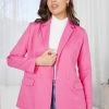 Pink Diamond Jackets & Coats Calley Blazer - Pink
