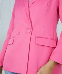 Pink Diamond Jackets & Coats Calley Blazer - Pink