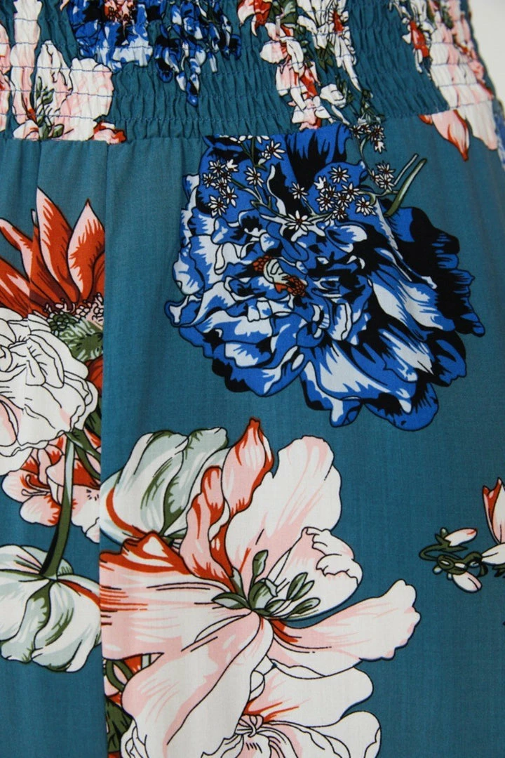 HQ Fashion Camari Dress - Blue Floral 8 HQ Fashion Camari Dress - Blue Floral