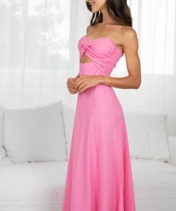 Pink Diamond Carden Dress - Pink