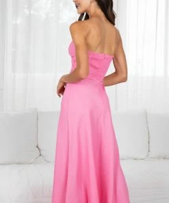 Pink Diamond Carden Dress - Pink