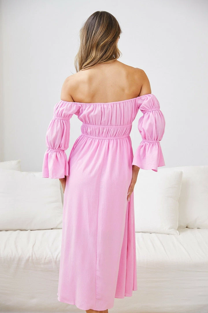 Wild Ginger Party Dresses Carinia Dress - Pink 4 Wild Ginger Party Dresses Carinia Dress - Pink