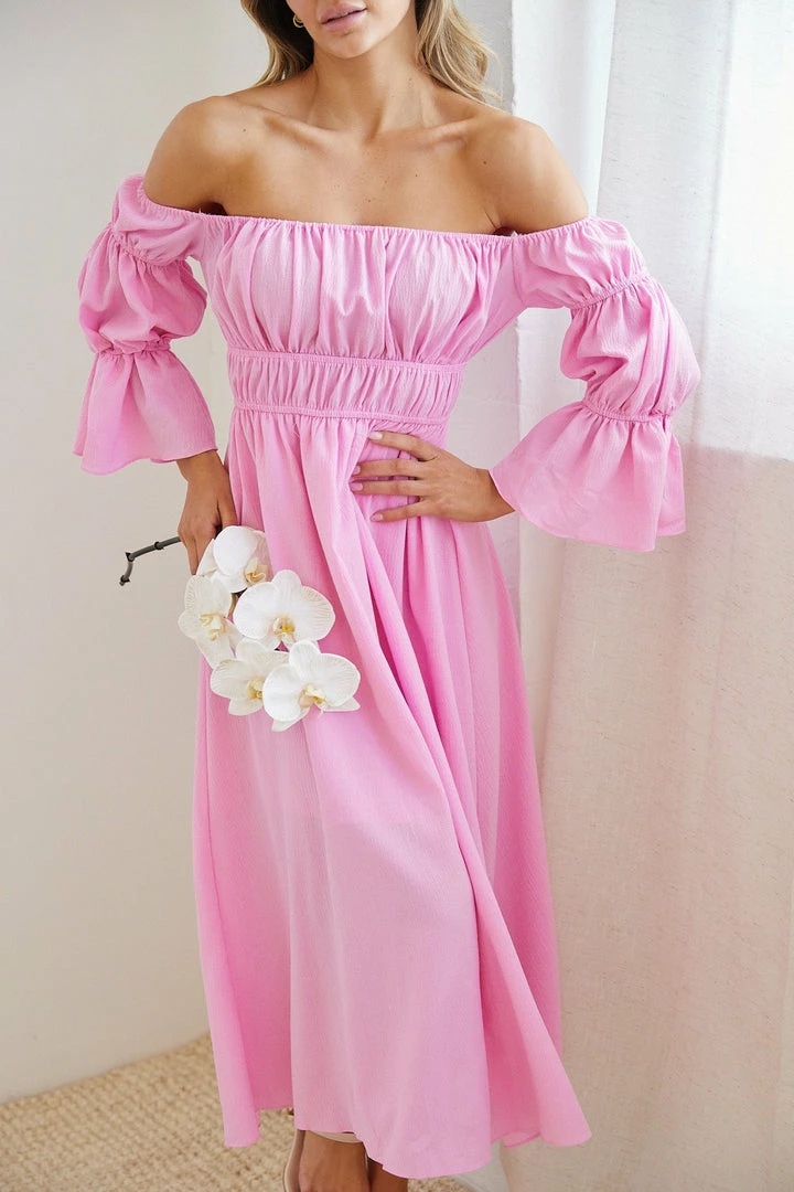 Wild Ginger Party Dresses Carinia Dress - Pink 3 Wild Ginger Party Dresses Carinia Dress - Pink