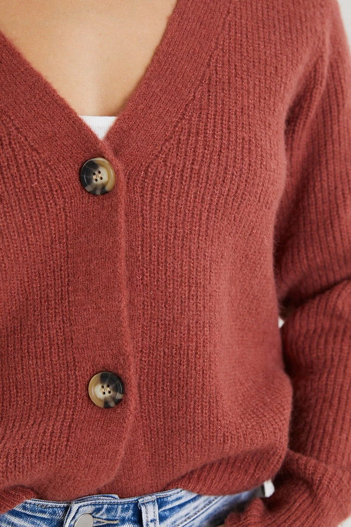 HQ Fashion CLOTHING Carmelline Cardigan - Rust 7 HQ Fashion CLOTHING Carmelline Cardigan - Rust