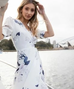 Desire DRESSES Carmen Dress - White Floral