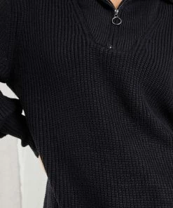 YH & Co (Chloe Yip) Caspere Knit Dress - Black