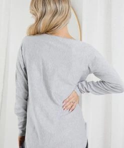 Dream House Caterina Knit Jumper - Grey CLOTHING