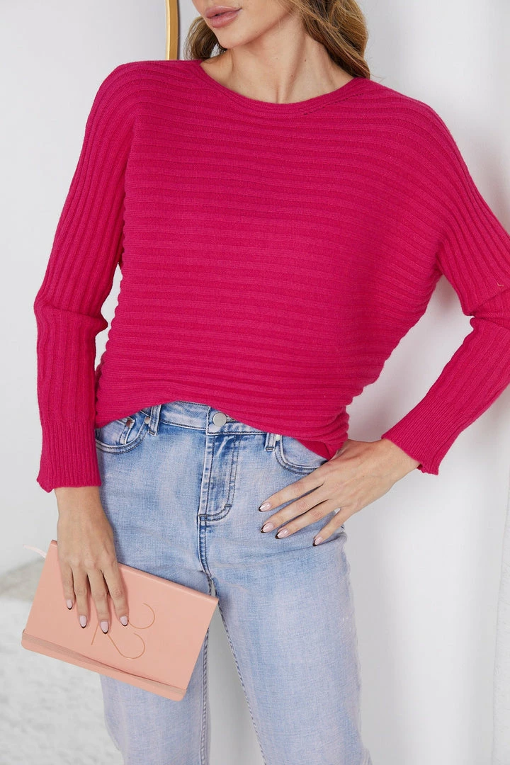 Rock Denim CLOTHING Caught Knit - Pink 6 Rock Denim CLOTHING Caught Knit - Pink