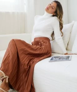 Dream House Celosia Skirt - Rust CLOTHING