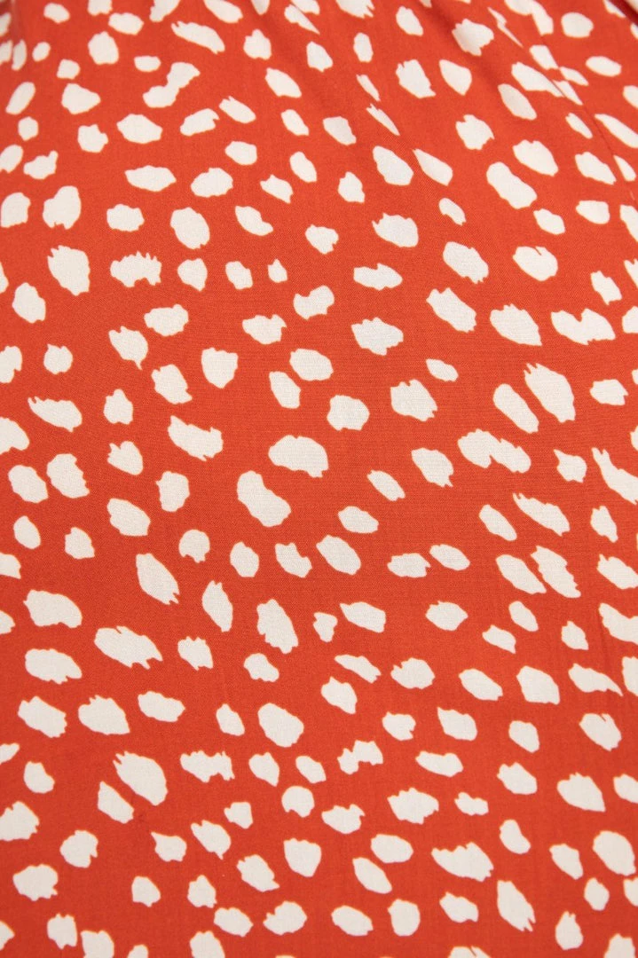 HQ Fashion DRESSES Cesarina Dress - Rust Spot 7 HQ Fashion DRESSES Cesarina Dress - Rust Spot