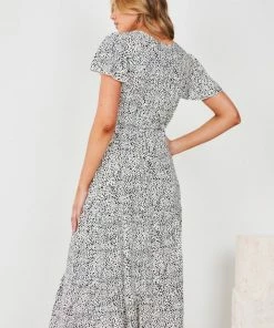 HQ Fashion Chandey Dress - White Print