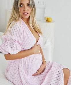 Wild Ginger Charis Dress - Pink DRESSES