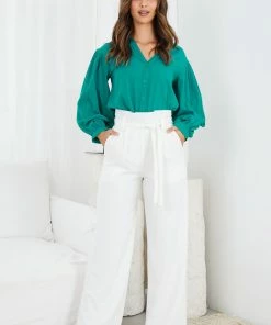 Style Box CLOTHING Chava Top - Teal 13 Style Box CLOTHING Chava Top - Teal