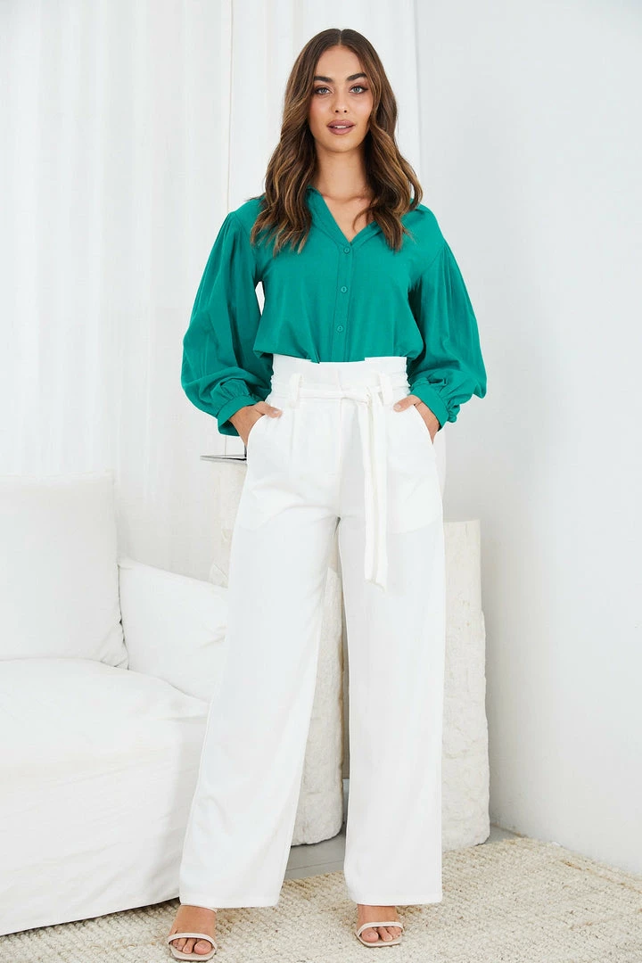 Style Box CLOTHING Chava Top - Teal 7 Style Box CLOTHING Chava Top - Teal