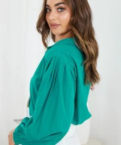 Style Box CLOTHING Chava Top - Teal 11 Style Box CLOTHING Chava Top - Teal