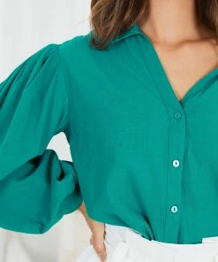 Style Box CLOTHING Chava Top - Teal 15 Style Box CLOTHING Chava Top - Teal