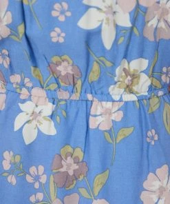 HQ Fashion Chikka Dress - Blue Print DRESSES