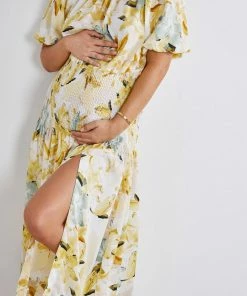 YH & Co (Chloe Yip) Chloris Dress - Yellow Floral DRESSES 11 YH & Co (Chloe Yip) Chloris Dress - Yellow Floral DRESSES