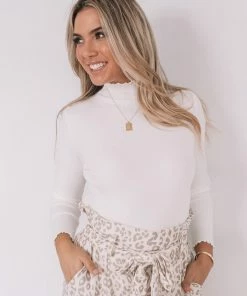 Style Box CLOTHING Christa Top - White