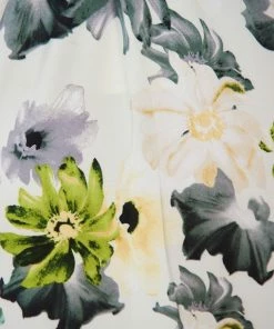 Kaarlo Fashion Pty Ltd DRESSES Clarissa Dress - White Floral 11 Kaarlo Fashion Pty Ltd DRESSES Clarissa Dress - White Floral