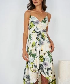 Kaarlo Fashion Pty Ltd DRESSES Clarissa Dress - White Floral