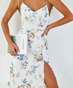 WeLove Fashion Cleo Dress - White Floral DRESSES