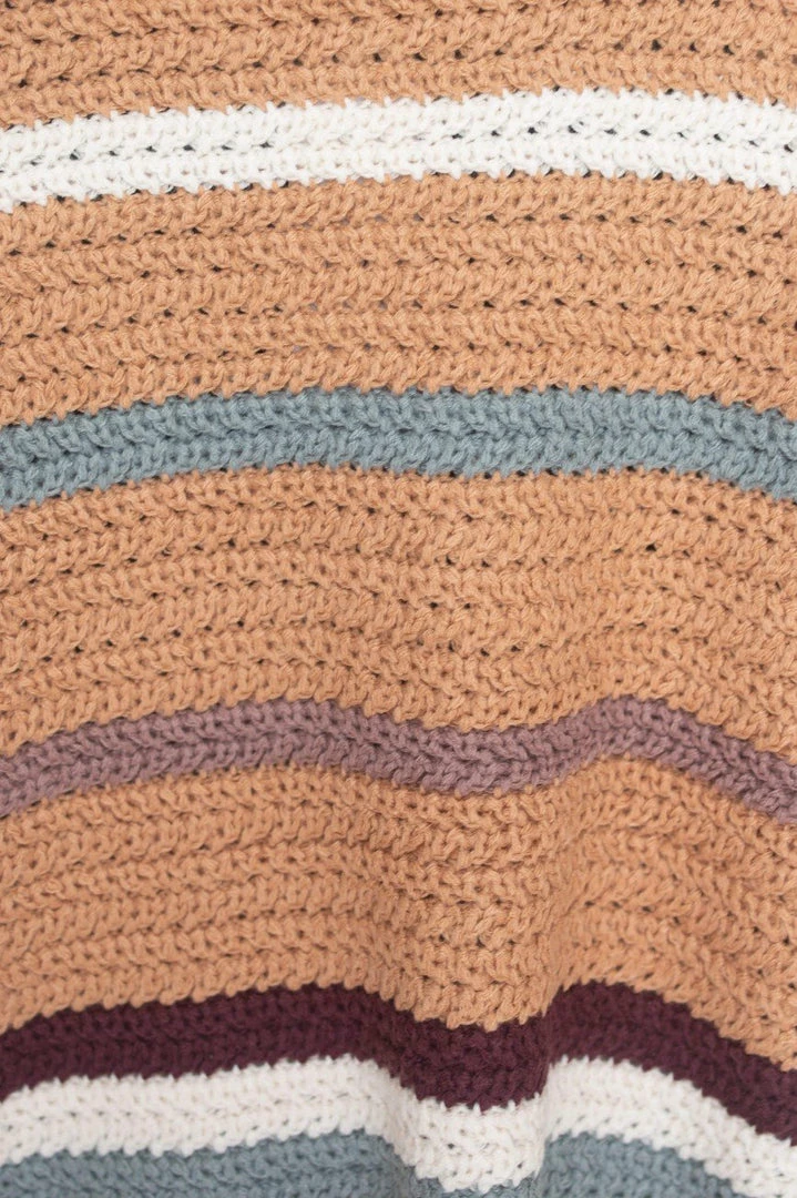 White Closet Jumpers & Sweaters Concetta Cardigan - Camel Stripe 8 White Closet Jumpers & Sweaters Concetta Cardigan - Camel Stripe