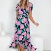 Style Box Condesa Dress - Black Floral DRESSES 2 Style Box Condesa Dress - Black Floral DRESSES