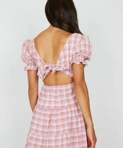WeLove Fashion Coraz Dress - Pink Print