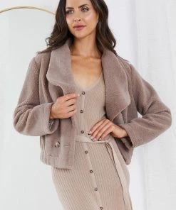 Style Box Corrine Jacket - Mocha CLOTHING